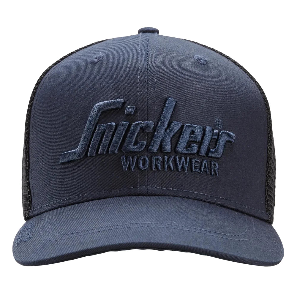 Snickers 9001 Trucker Cap 9504 Navy Black