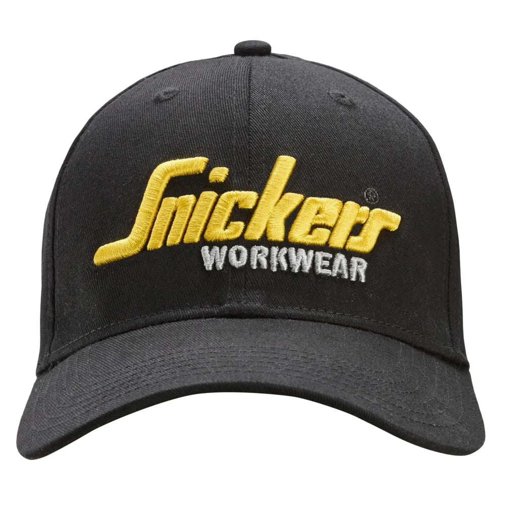 Snickers 9002 Flexibele Cap 0404 Black Black
