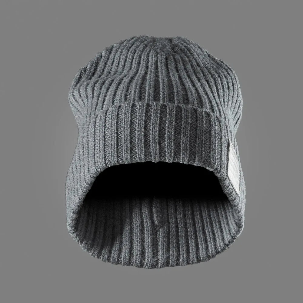 Snickers 9003 Wollen Vissersbeanie 2800 Grey Melange