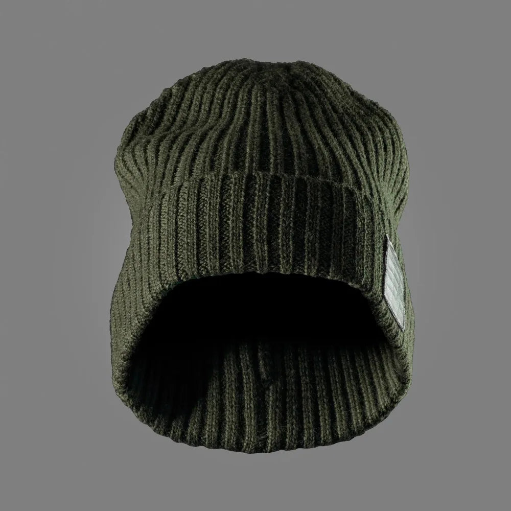 Snickers 9003 Wollen Vissersbeanie 3100 Khaki Green