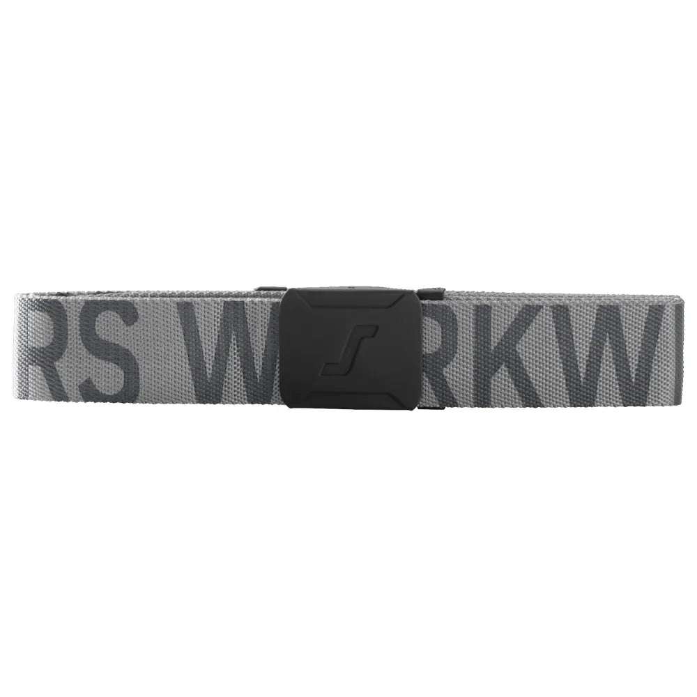 Snickers 9004 Riem Met Logo 1858 Grey Steel Grey