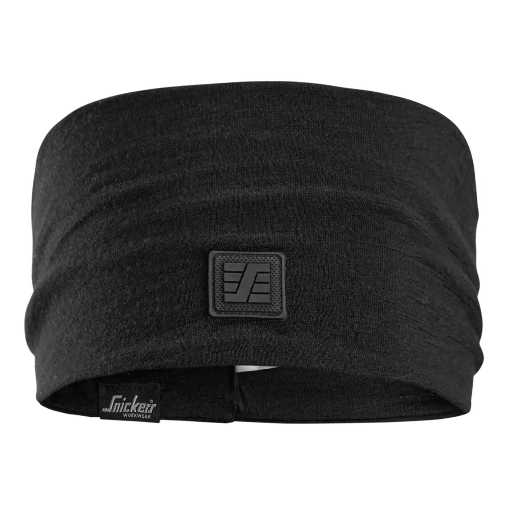 Snickers 9019 Merino Wollen Hoofdband 0400 Black
