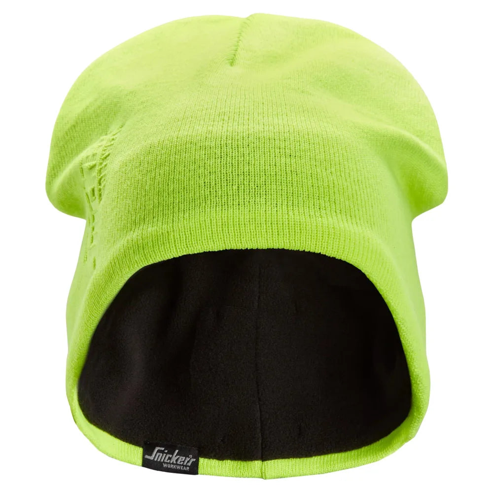 Snickers 9031 Allroundwork Winddichte Beanie 6700 Neon Yellow