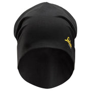 Snickers 9032 Beanie Met Klein Logo 0404 Black Black