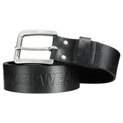 Snickers 9034 Leren Riem 0400 Black