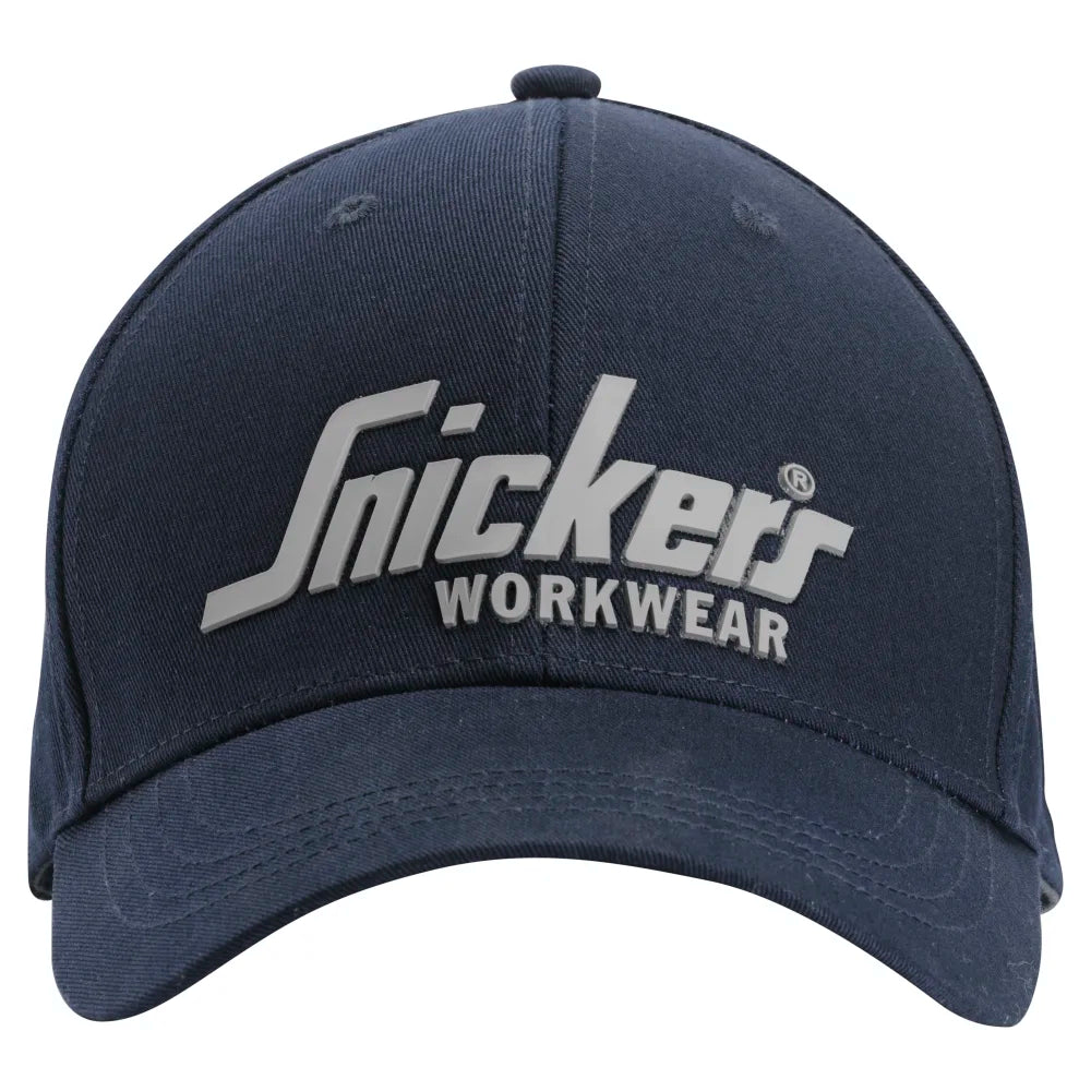 Snickers 9041 Logo Cap 9504 Navy Black