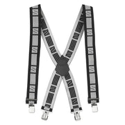 Snickers 9050 Elastische Bretels 0418 Black Grey