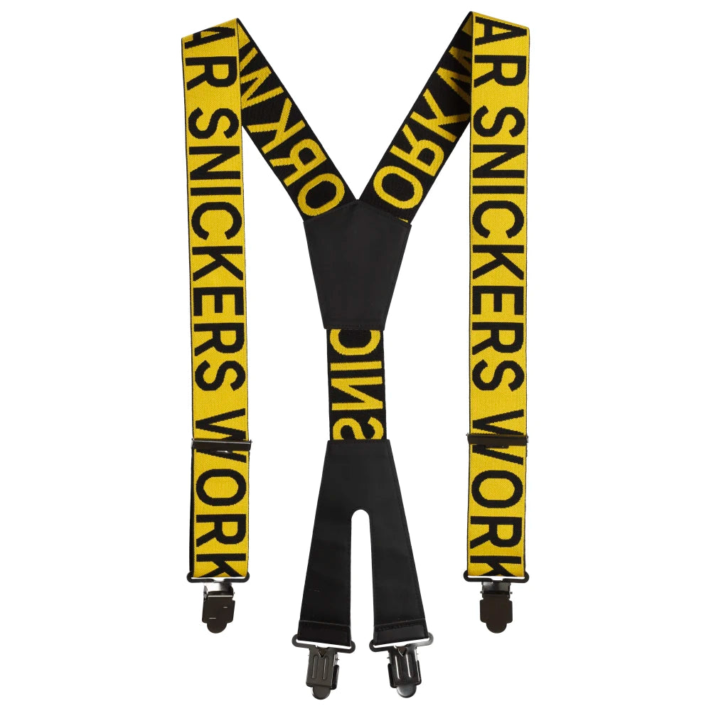 Snickers 9064 Bretels Met Logo 0604 Yellow Black