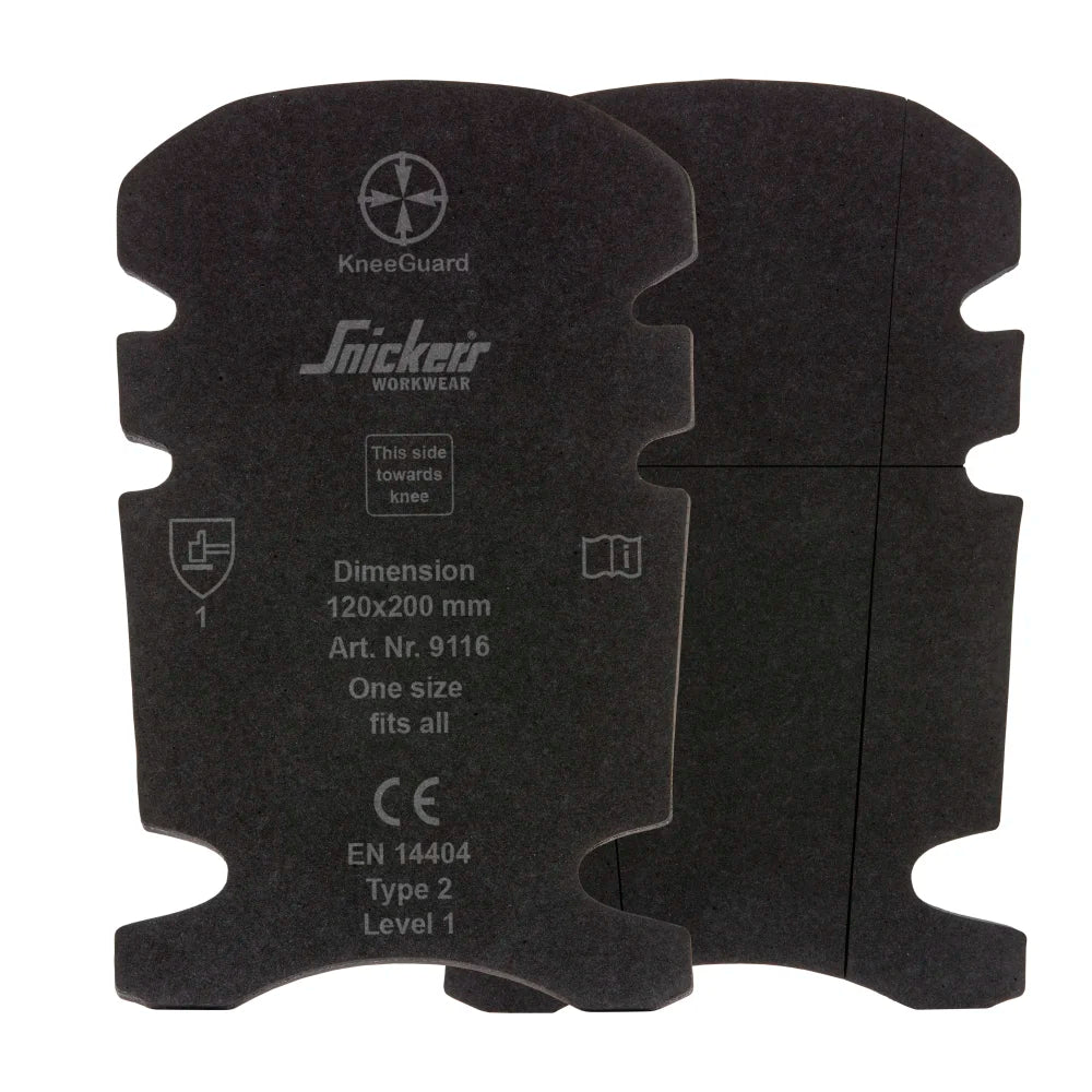 Snickers 9116 Protecwork Kniebeschermers Fr 0404 Black Black