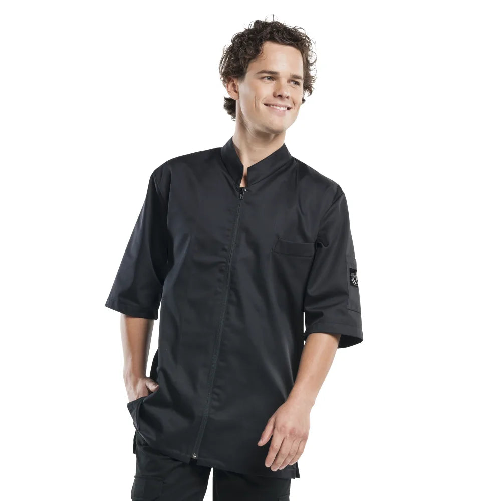 Chaud Devant Koksbuis Monza Black Short Sleeve