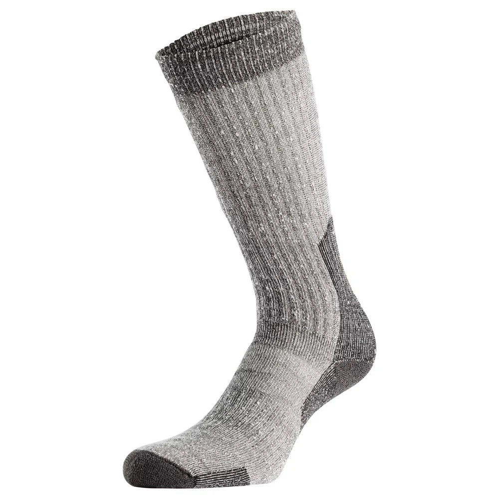 Snickers 9212 Hoge Dikke Wollen Sokken 1804 Grey Black