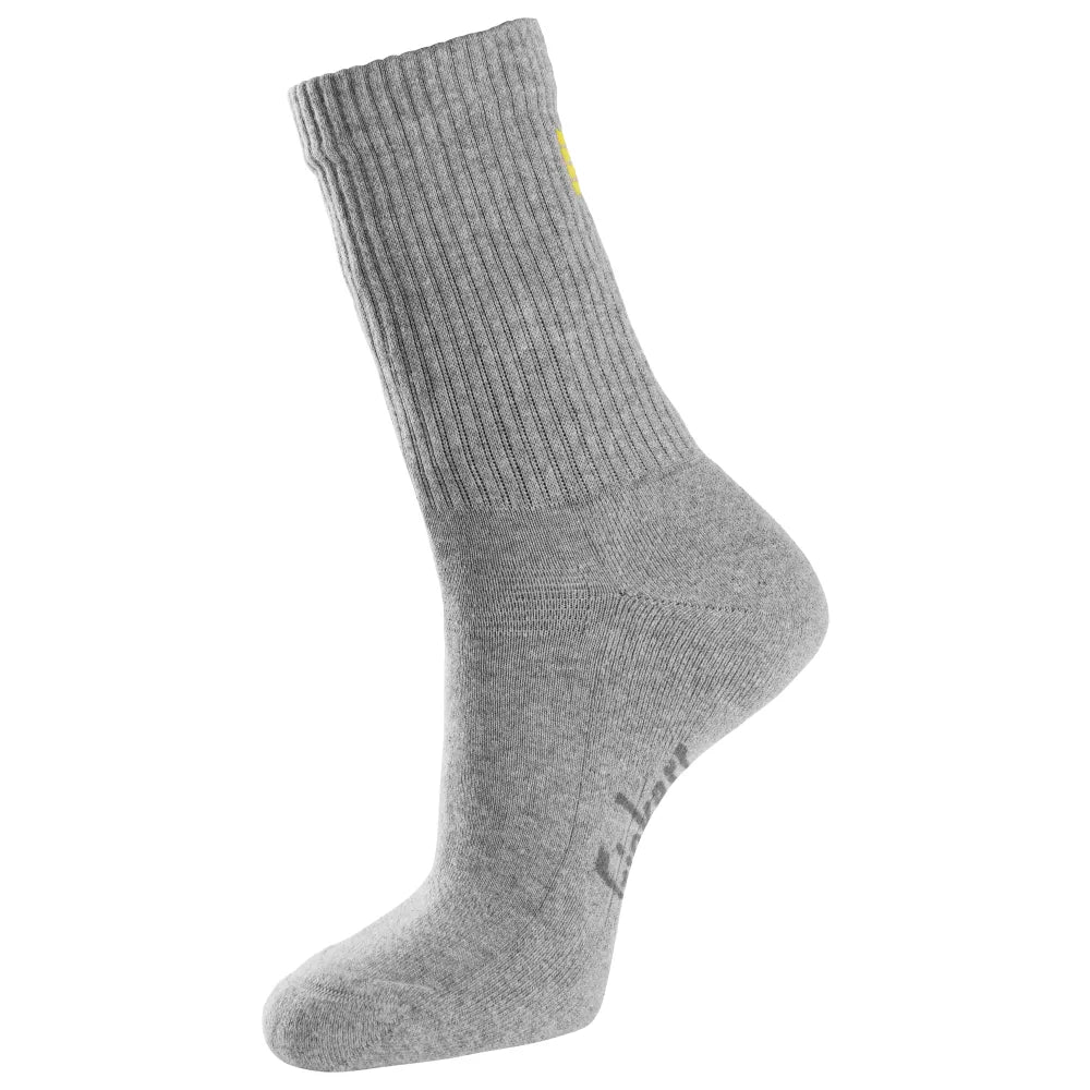 Snickers 9214 Katoenen Sokken 3-Pack 2800 Grey Melange