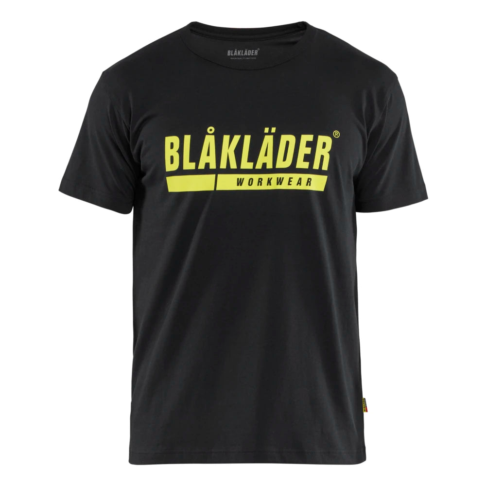 Blaklader 9215 1042 T-Shirt Zwart High Vis Geel
