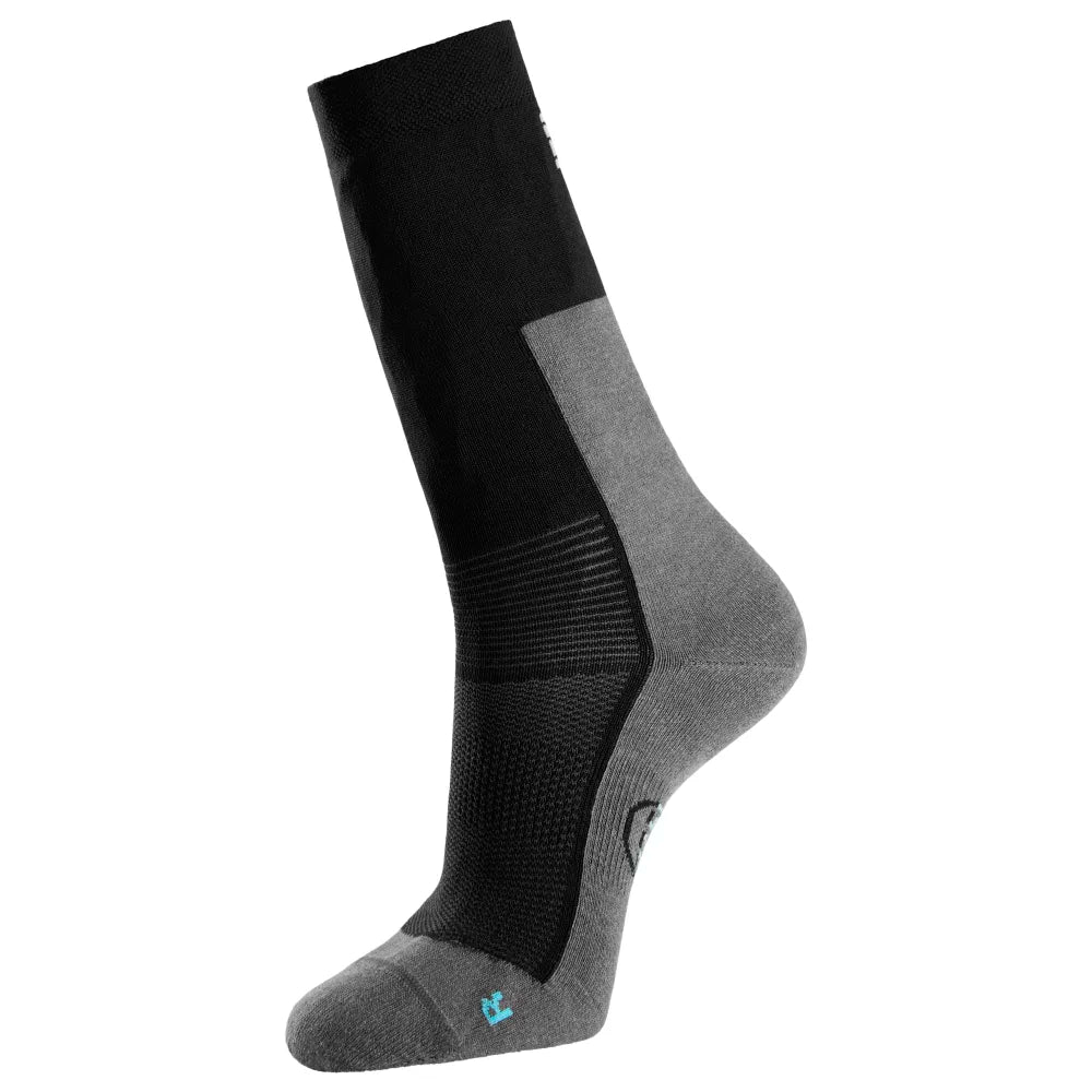 Snickers 9220 37.5 Sokken 2804 Grey Melange Black