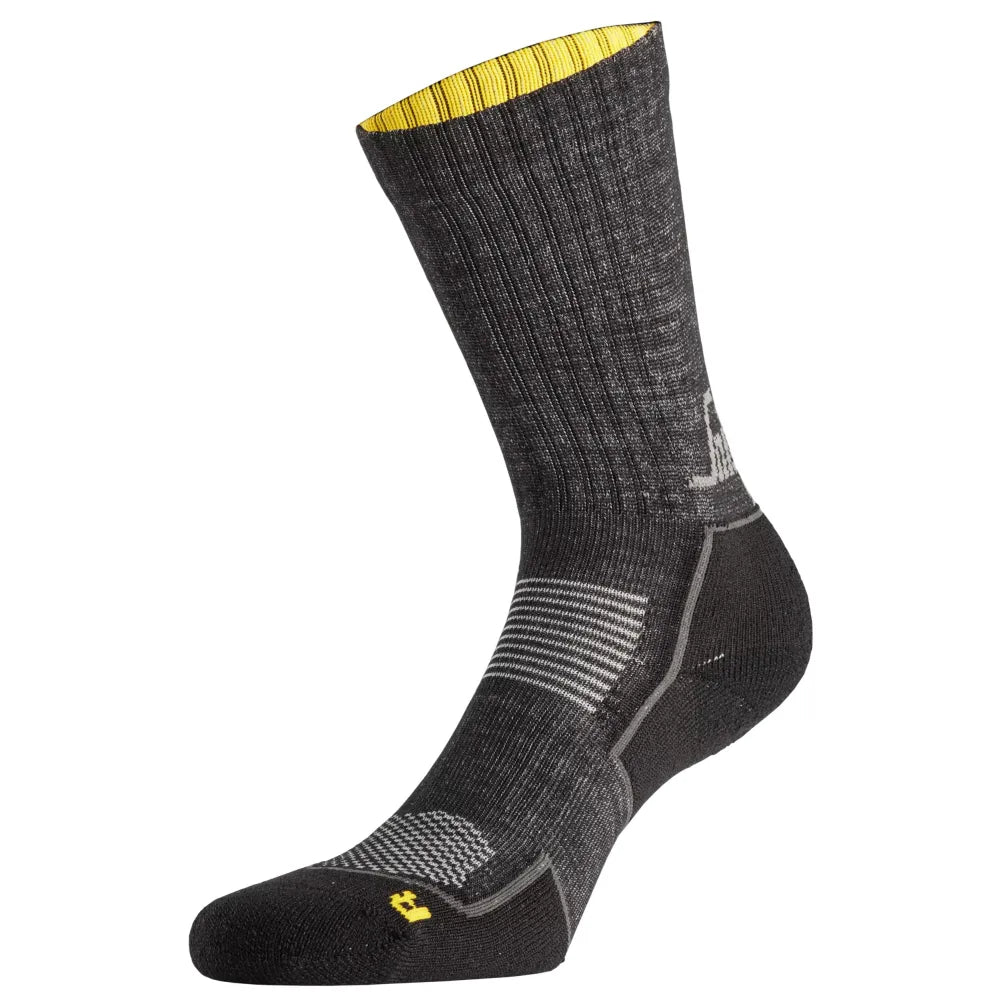 Snickers 9246 Wollen Cordura Sokken 2-Pack 9804 Anthracite Melange Black