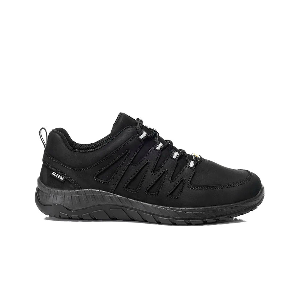 Elten Maddox Black Leather Low O2 Werkschoenen