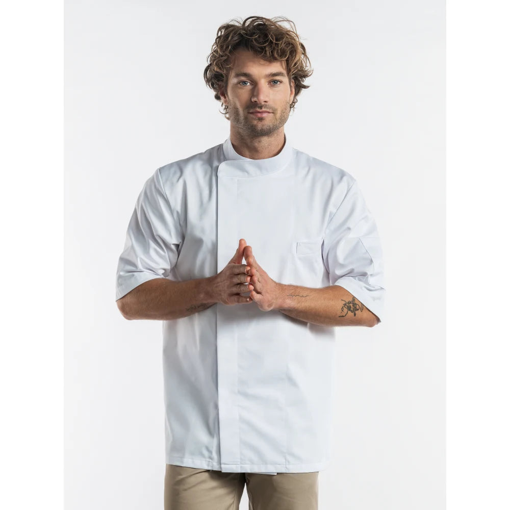 Chaud Devant Koksbuis Bacio White Short Sleeve