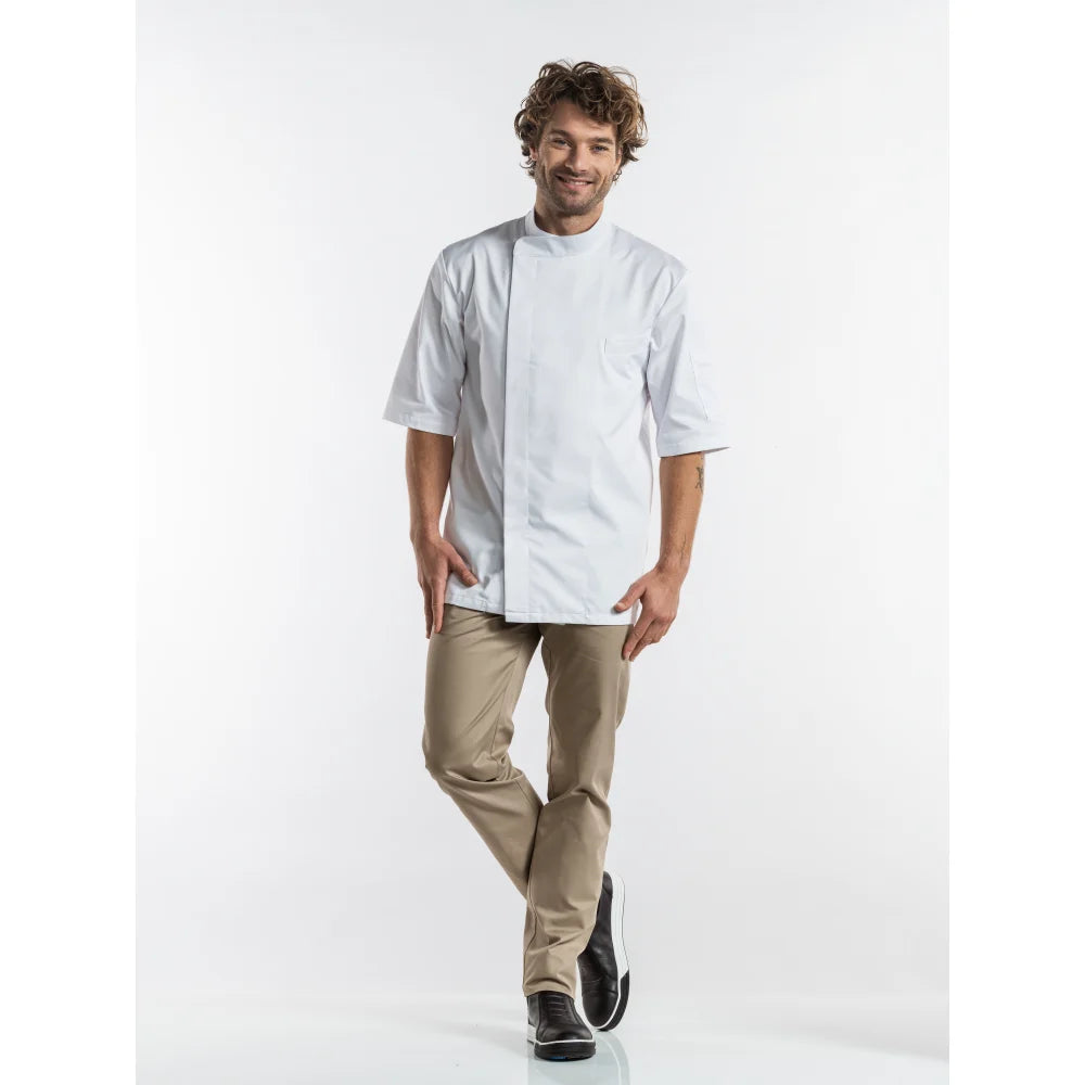 Chaud Devant Koksbuis Bacio White Short Sleeve