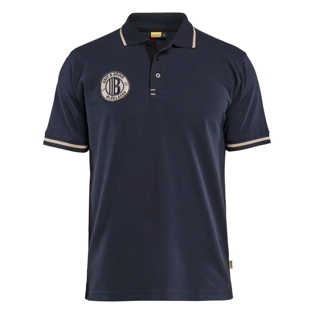 Blaklader 9402 1050 Poloshirt Grit & Grind Donker Marineblauw