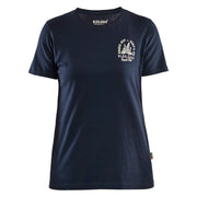 Blaklader 9417 1042 Dames T-Shirt Blåkläder Beach Club Donker Marineblauw