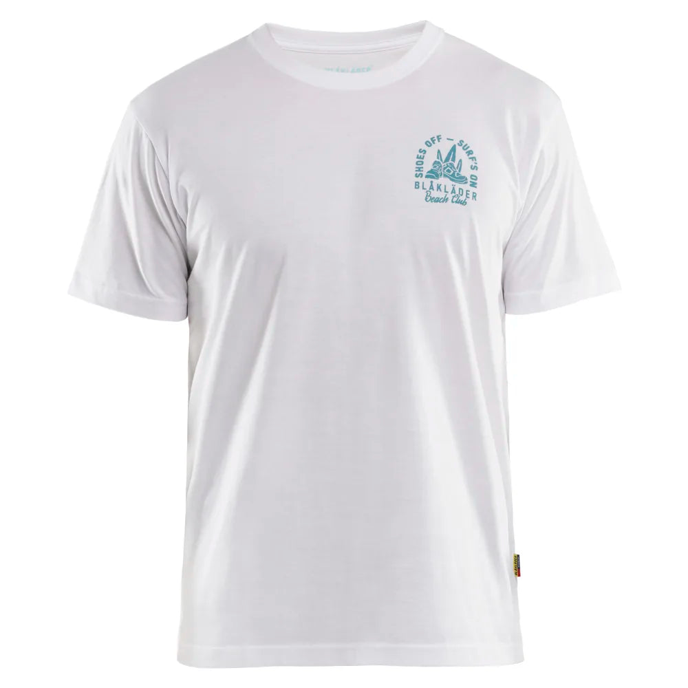 Blaklader 9419 1042 T-Shirt Blåkläder Beach Club Wit