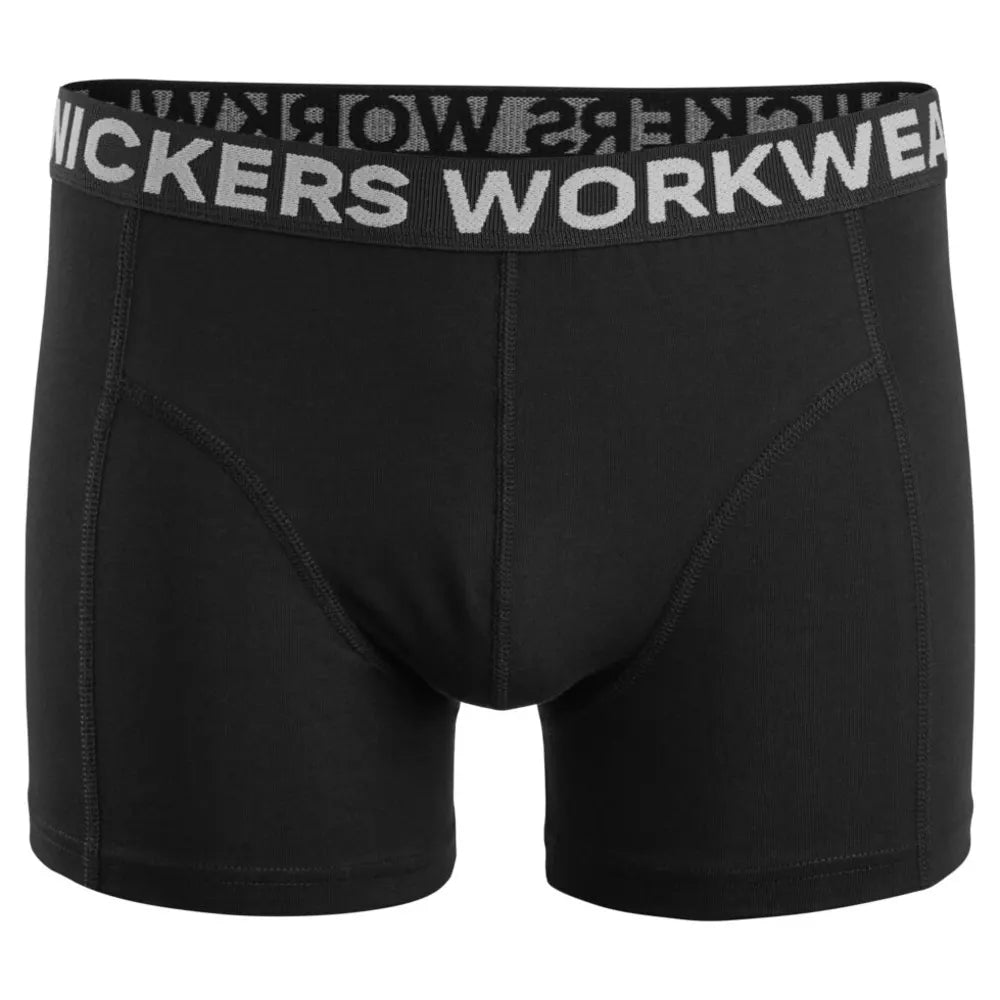 Snickers 9436 Stretch Boxershorts 2-Pack 0404 Black Black