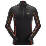Snickers 9482 Merino Basislaag Stay Warm Top Met Halve Rits 0498 Black Anthracite Melange