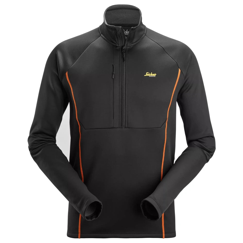 Snickers 9485 Thermische Basislaag Fusion Top 0400 Black