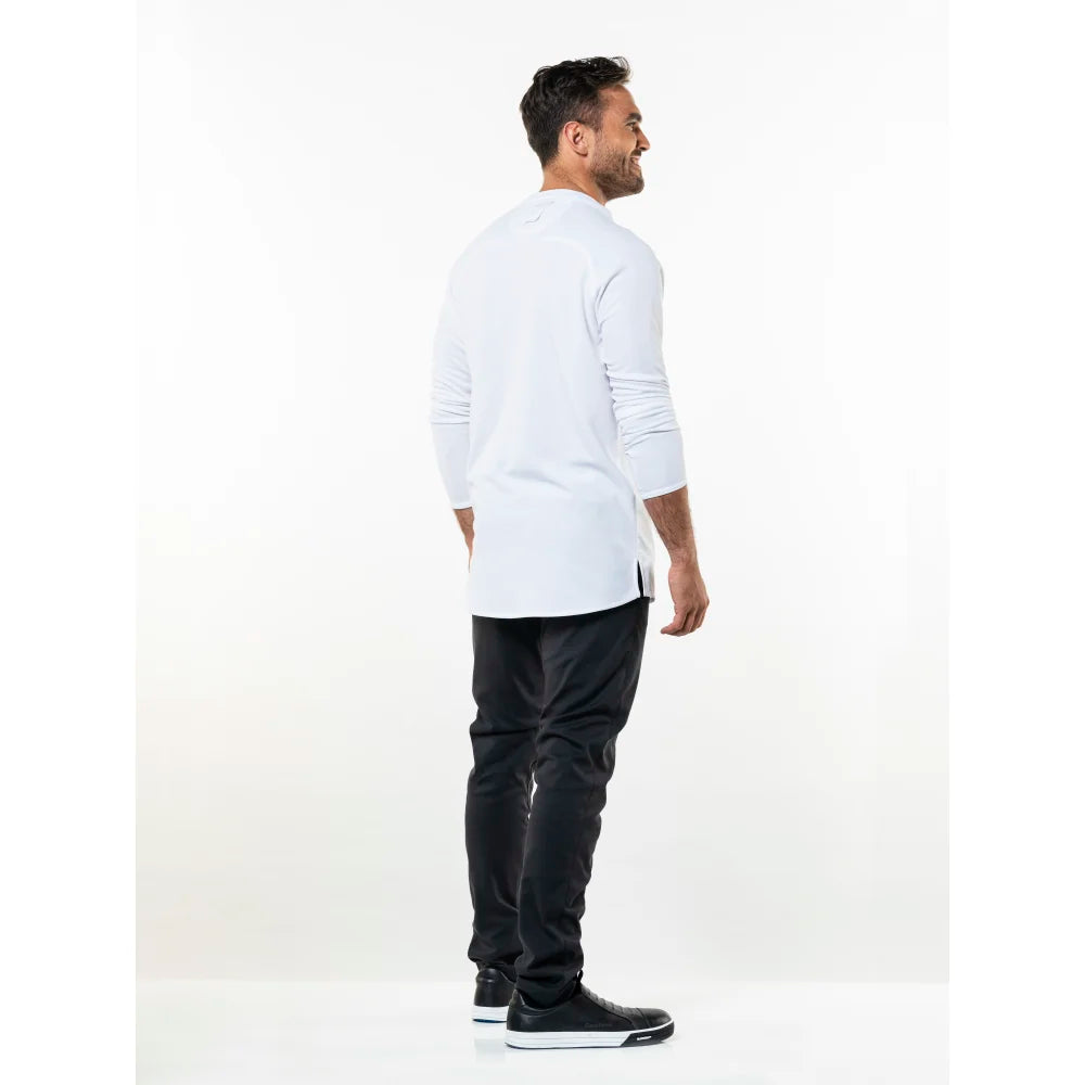 Chaud Devant Koksbuis T-Shirt Valente Fx White Ls Stretch