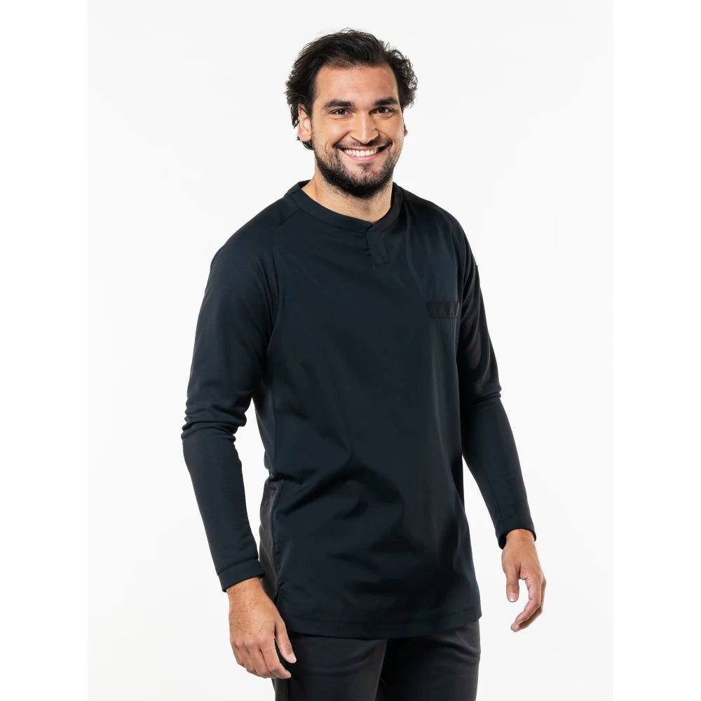 Chaud Devant Koksbuis T-Shirt Valente Fx Black Ls Stretch
