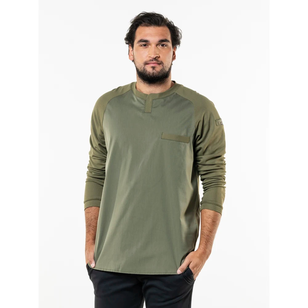 Chaud Devant Koksbuis T-Shirt Valente Fx Moss Ls Stretch