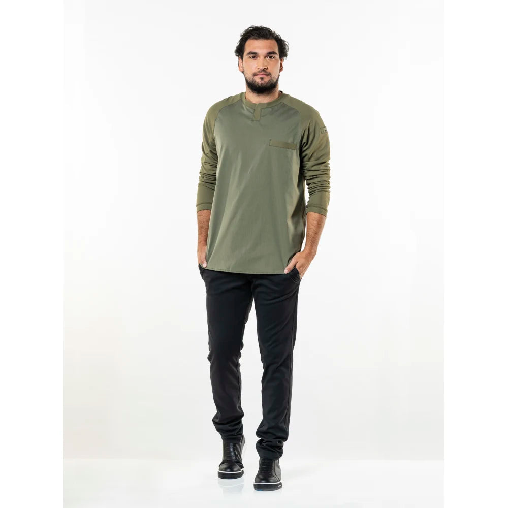 Chaud Devant Koksbuis T-Shirt Valente Fx Moss Ls Stretch