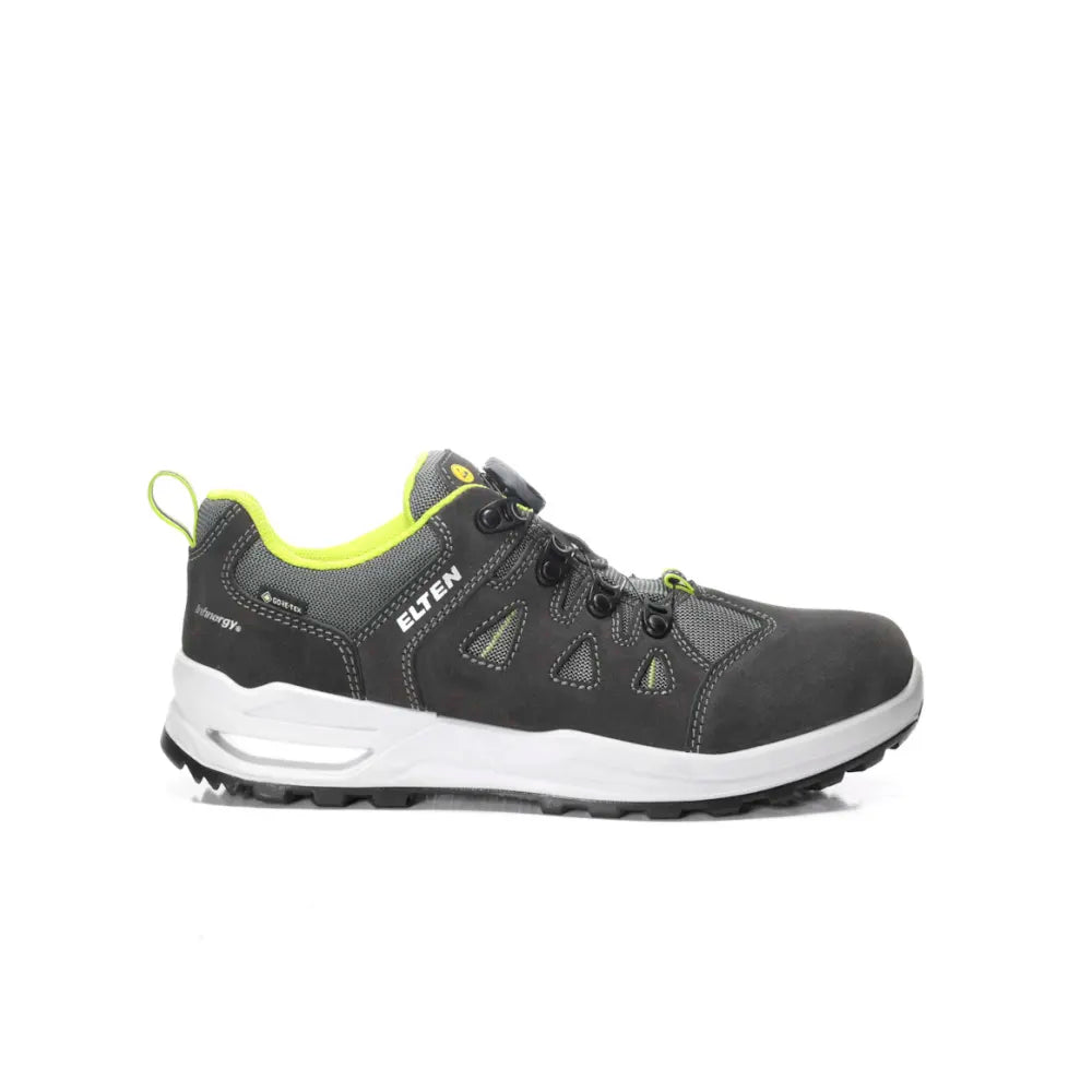 Elten Riley XXF Boa GTX Grey-Lime Low O2 WR Werkschoenen