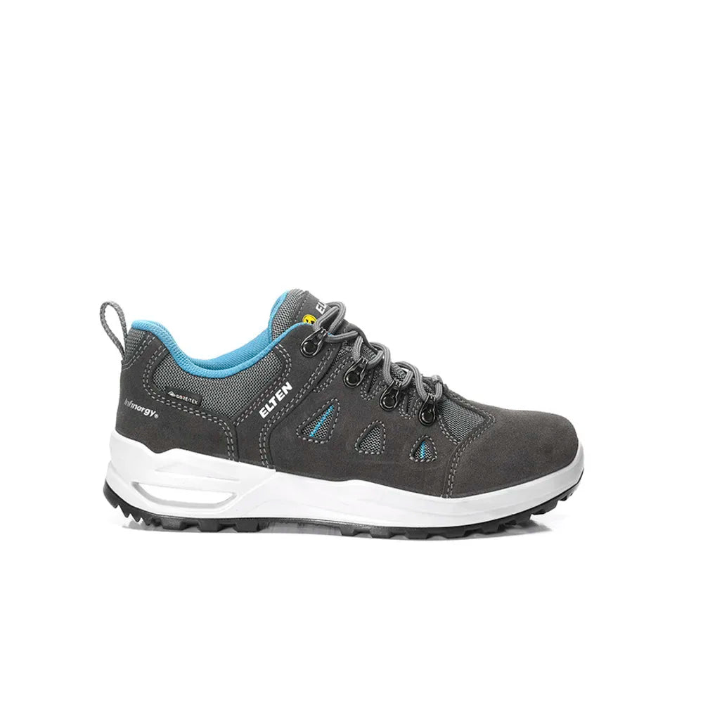 Elten Enya XXF GTX Grey-Turquoise Low O2 WR Werkschoenen