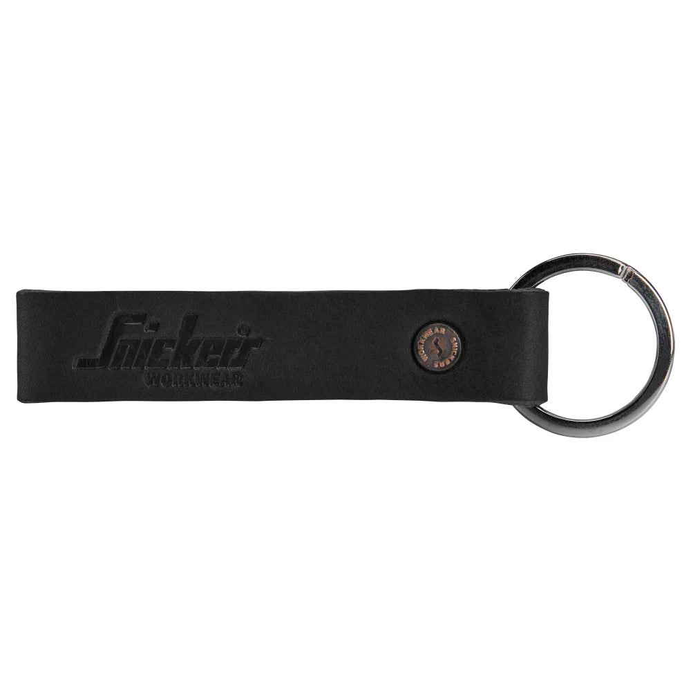 Snickers 9751 Leren Sleutelhanger 0400 Black