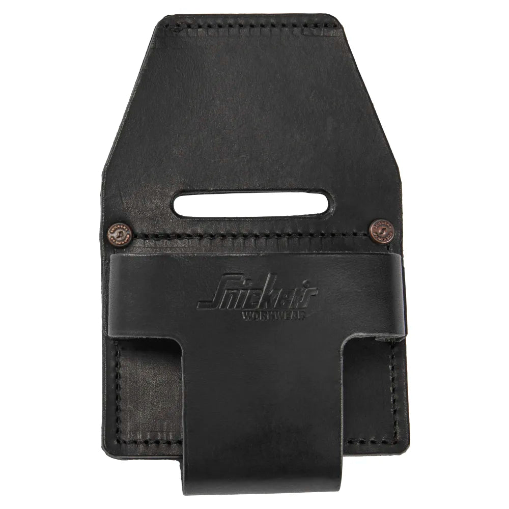 Snickers 9768 Leren Zak Voor Rolbandmaat 0400 Black
