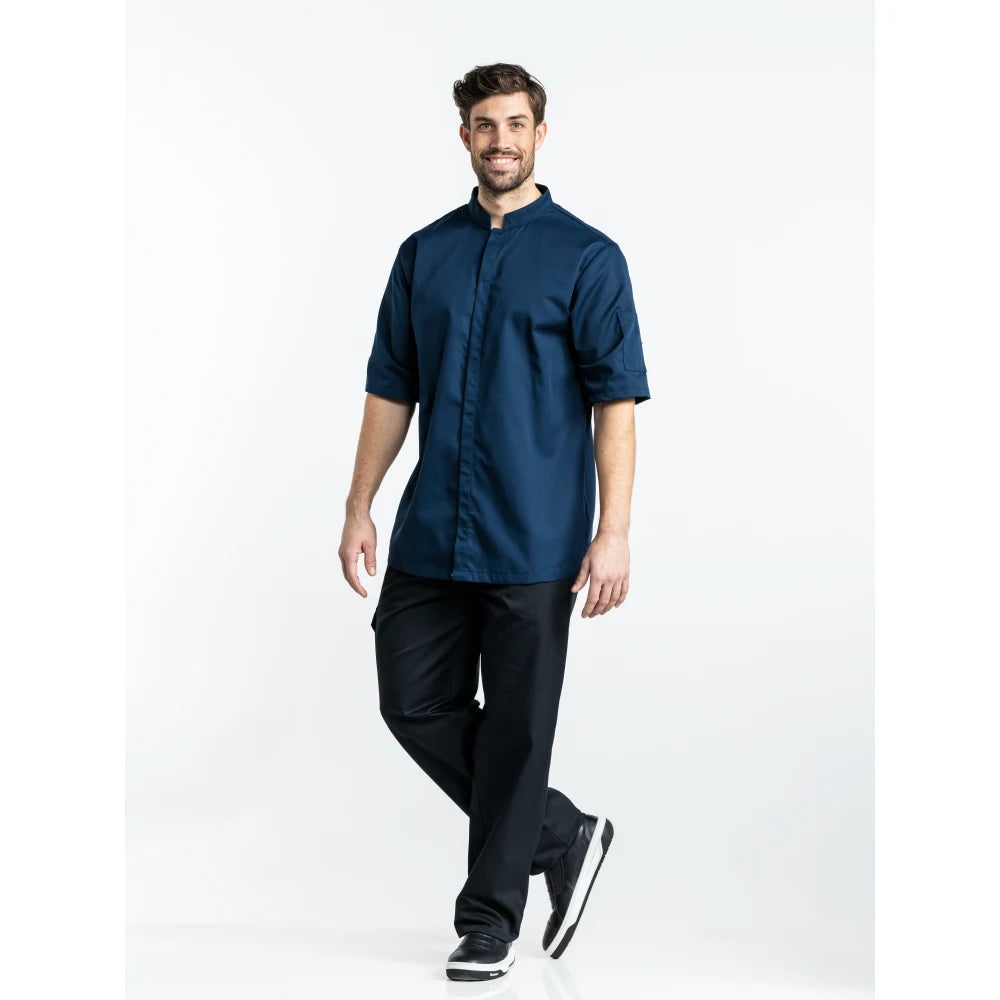 Chaud Devant Koksbuis Sabor Navy Short Sleeve