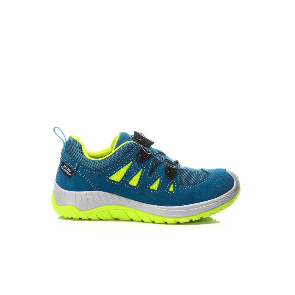 Elten Maddox Kids Boa Petrol-Lime Low Werkschoenen