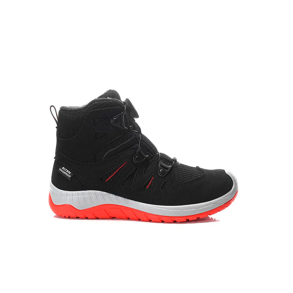 Elten Maddox Kids Boa Winter Black-Red Mid Werkschoenen