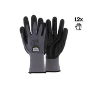 Safety Jogger Allflexdot 12Pack Black