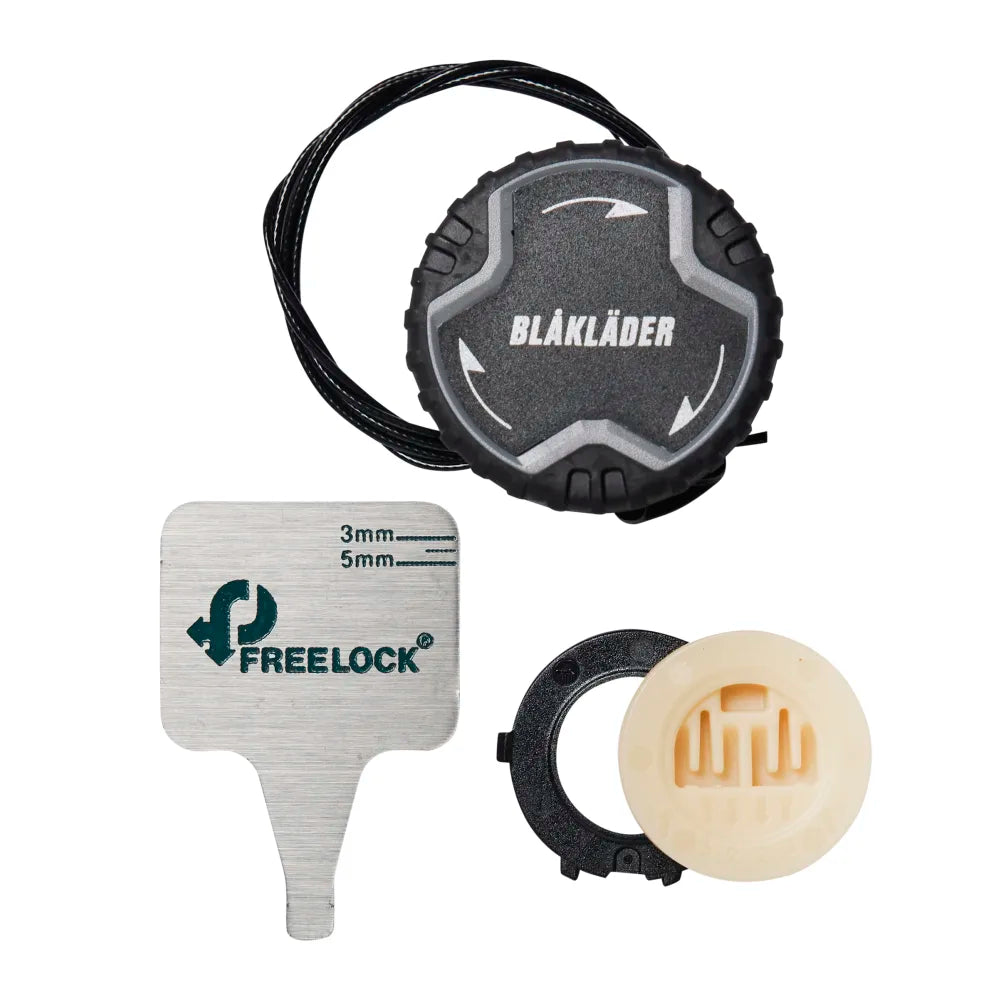 Blaklader B102 0000 Reparatieset Freelock Lage Veiligheidsschoenen Zwart Medium Grijs