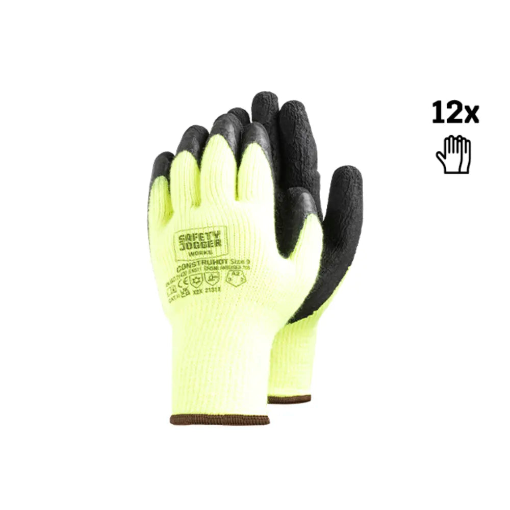 Safety Jogger Construhot 12Pack Black