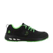 Safety Jogger Ecofitz S1P Low Black Green Werkschoenen
