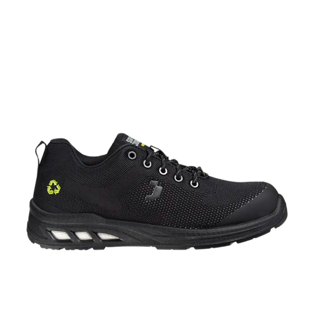 Safety Jogger Ecofitz S1P Low Black Werkschoenen