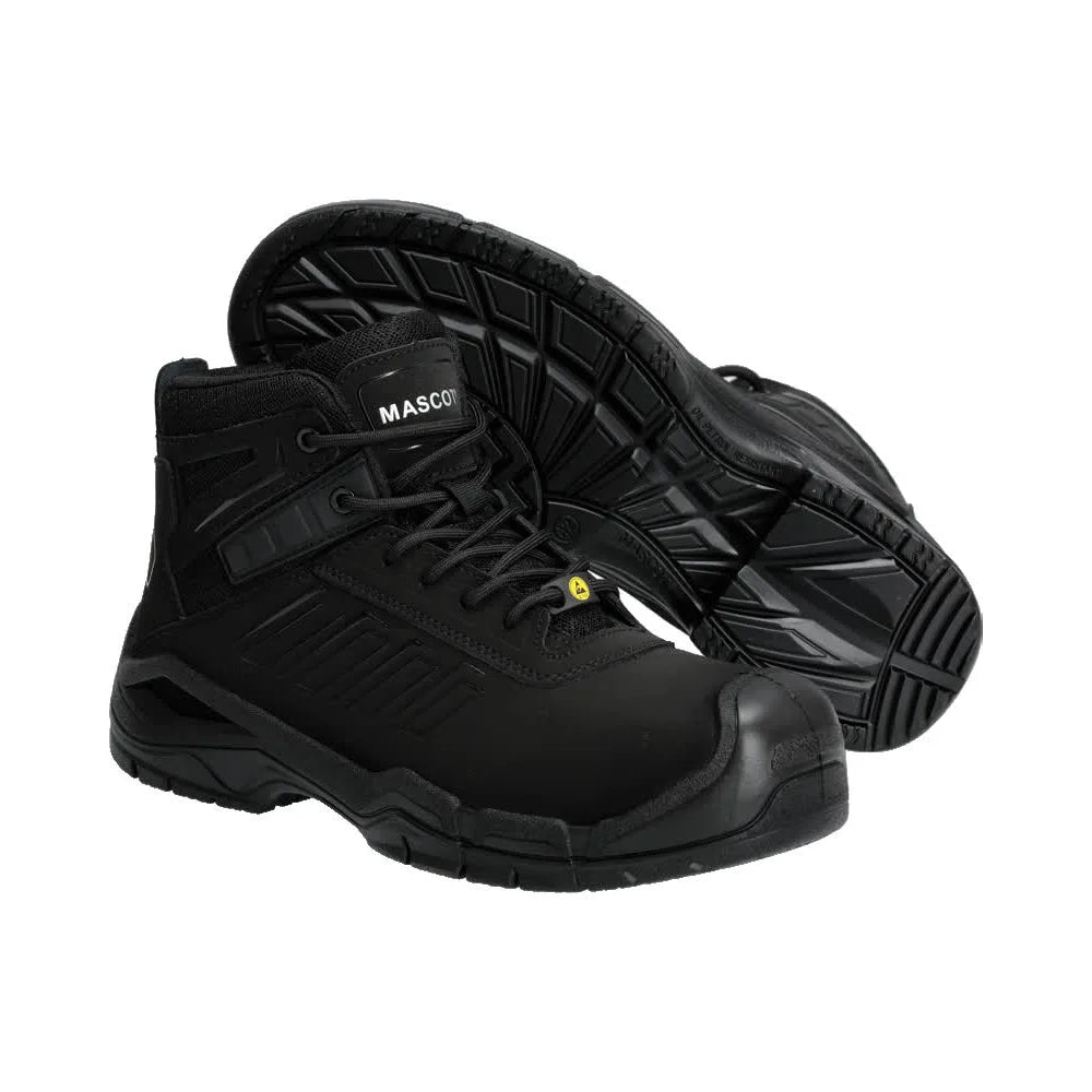 Mascot F0114-937 Zwart S3S Veiligheidsschoenen Hoog 48 W11