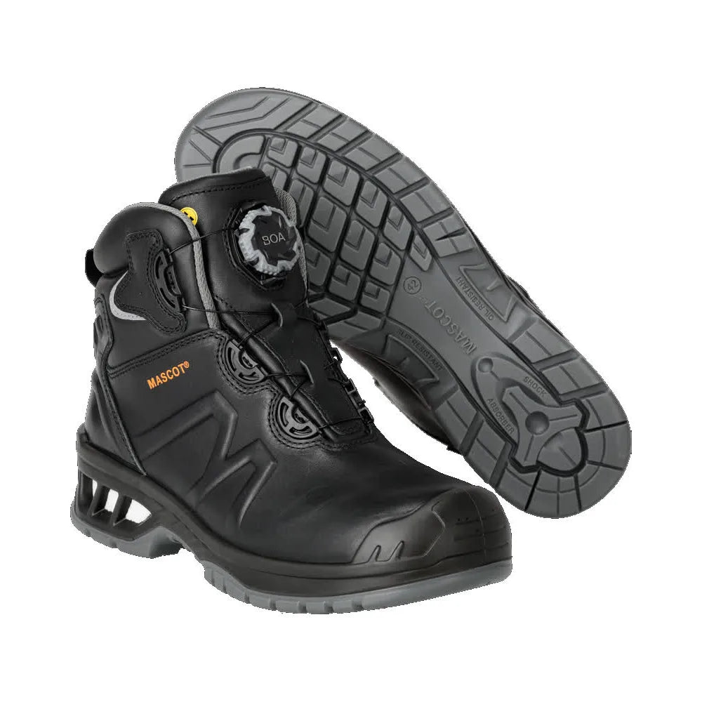 Mascot F0136-902 Zwart S3S Veiligheidsschoenen Hoog 48 W10
