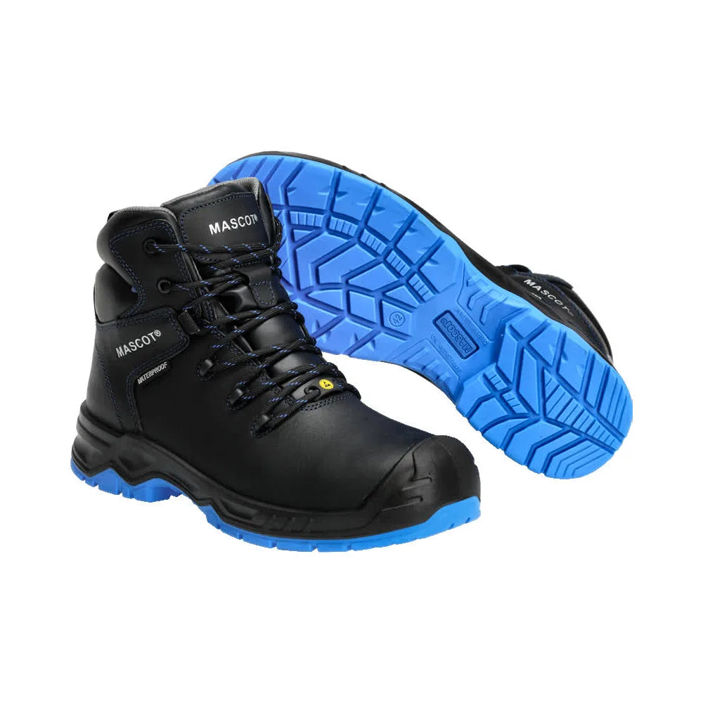 Mascot F0141-902 Zwart Korenblauw S7S Veiligheidsschoenen Hoog 48 W10