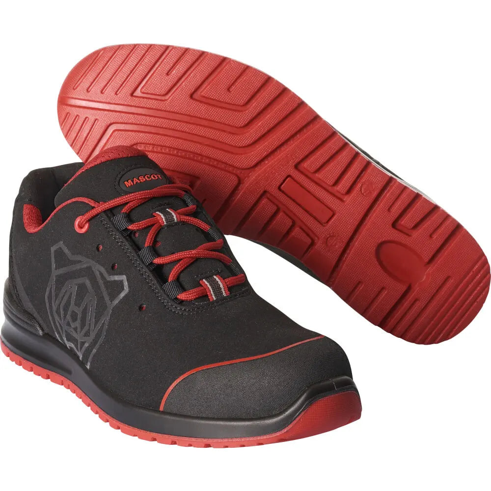 Mascot F0210-702 Zwart Rood S1P Veiligheidsschoenen Laag 48