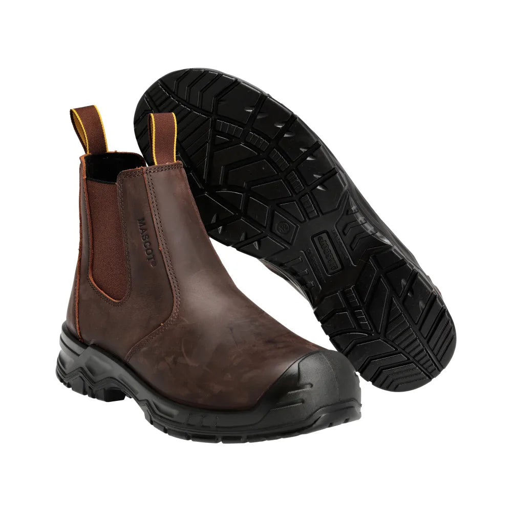 Mascot F1000-715 Donkerbruin Zwart S3S Veiligheidsschoenen Hoog 50 W10