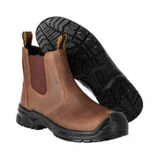 Mascot F1000-715 Notenbruin Zwart S3S Veiligheidsschoenen Hoog 50 W10